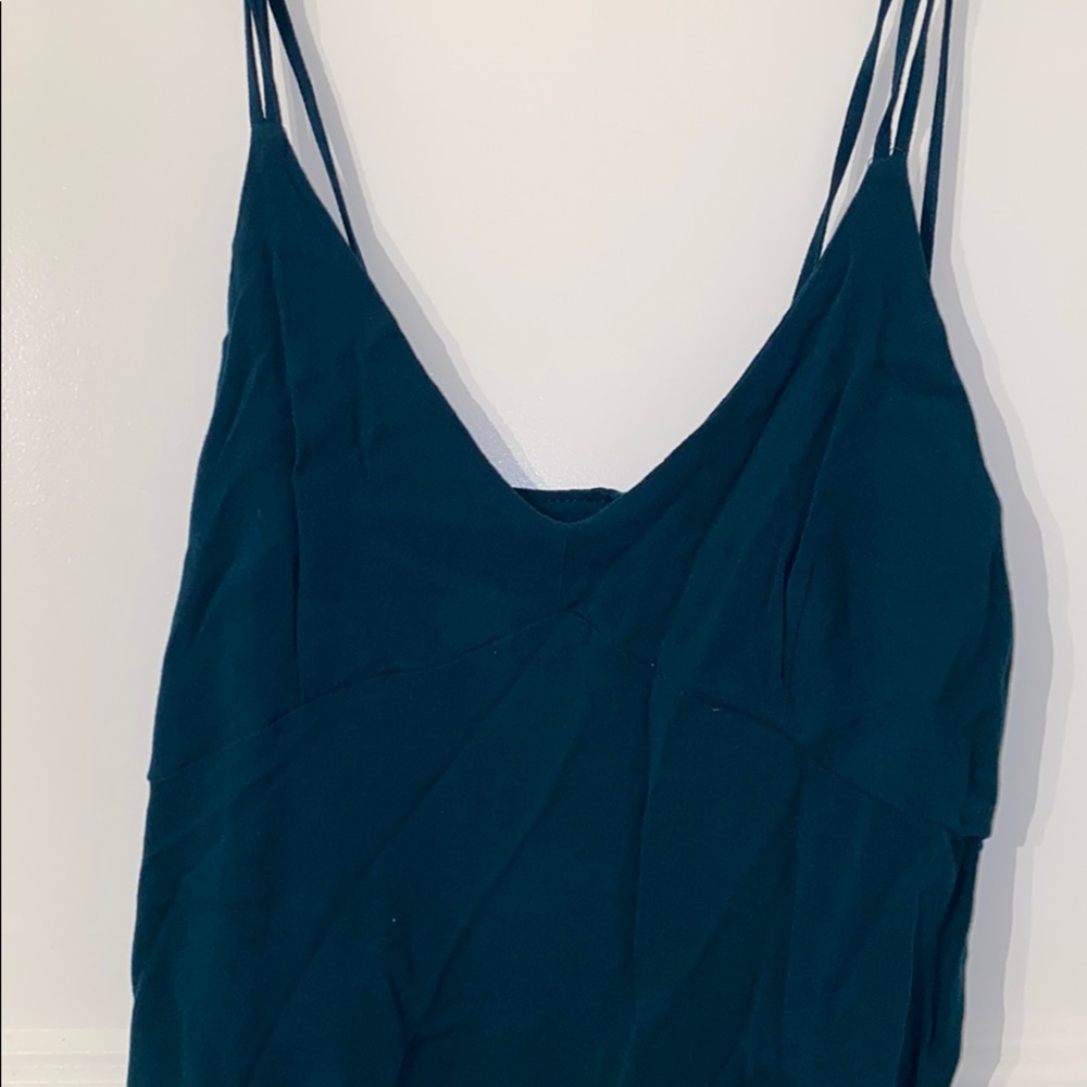 Teal blue mini dress !